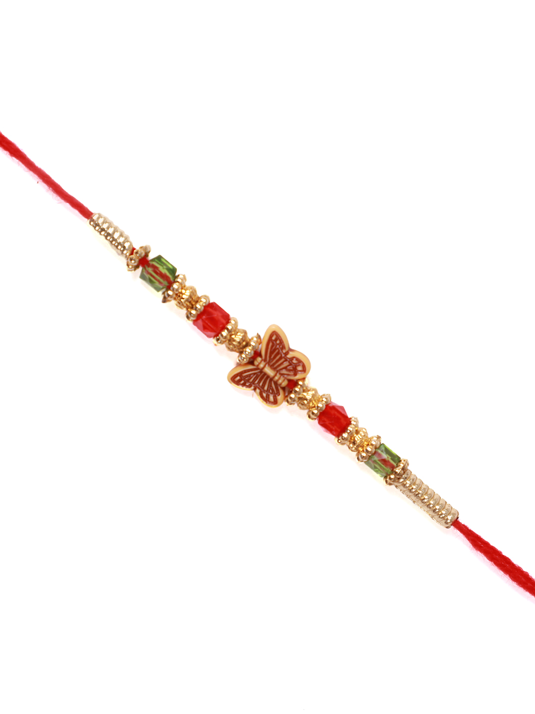 YouBella Rakhi and Greeting Card Combo for Brother, Rakhi Gift for Brother/Bhaiyya/Bhai (Style 2)